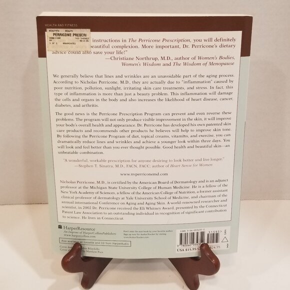 "The Perricone Prescription" by Nichols Perricone, M.D. - EUC - Picture 2 of 10
